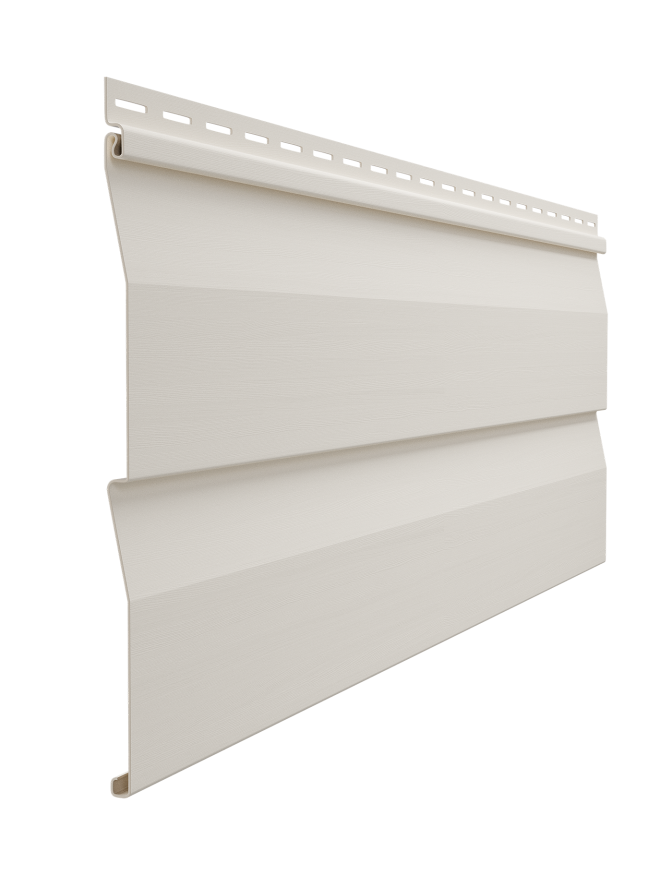 Виниловый сайдинг Docke, Корабельный  брус D4.5D STANDARD, Пломбир купить в Сочи