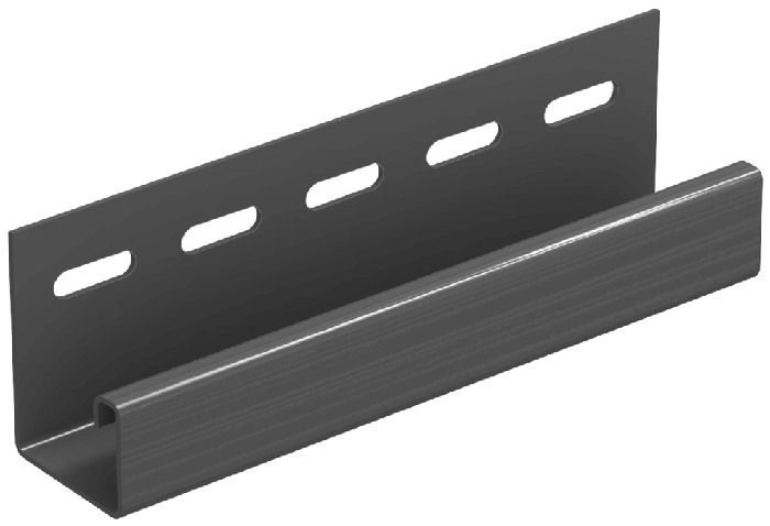 J-планка Ю-пласт, Классика, Графит купить в Сочи