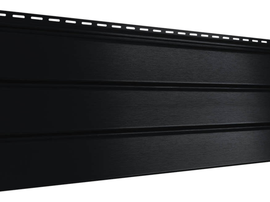 Софит PRO классический Ю-пласт, Черный (без перфорации) купить в Сочи