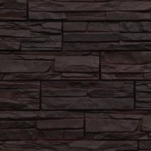 Фасадная панель FineBer Скол, Тёмно-коричневый