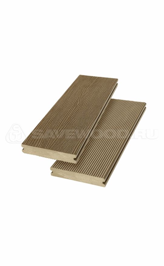 Террасная доска ДПК SaveWood, SW Abies (R), Тик купить в Сочи
