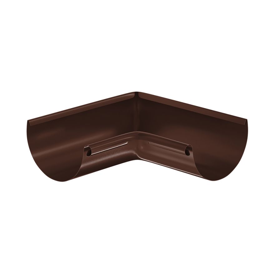 Угол желоба внутренний Aquasystem, RAL 8017 Тёмно Коричневый 125/90 купить в Сочи