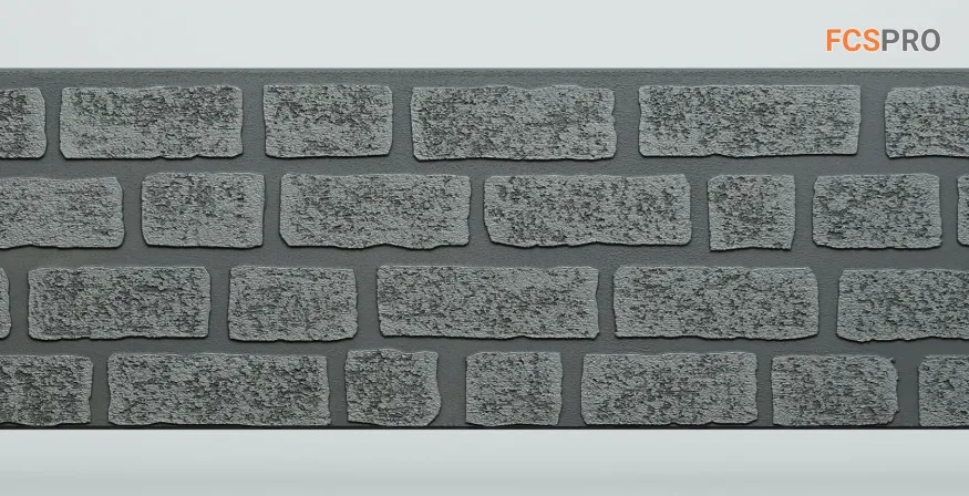 Фиброцементные панели FCS Simple АА4 (под кирпич) купить в Сочи