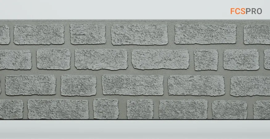 Фиброцементные панели FCS Simple АА4 (под кирпич) купить в Сочи