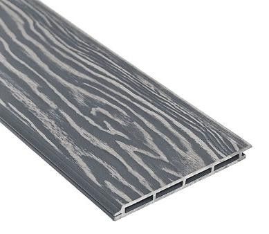 Фасадная доска из ДПК 3D Faynag - Цвет графит купить в Сочи