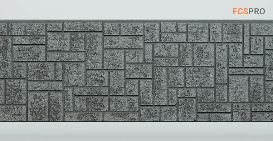 Фиброцементные панели FCS Simple АА5 (под камень) купить в Сочи