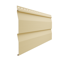 Виниловый сайдинг Docke, Корабельный брус D4.5D STANDARD, Банан