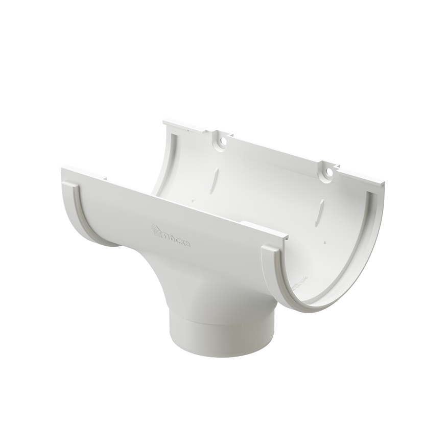 Воронка водосточная Docke Standard, белая купить в Сочи