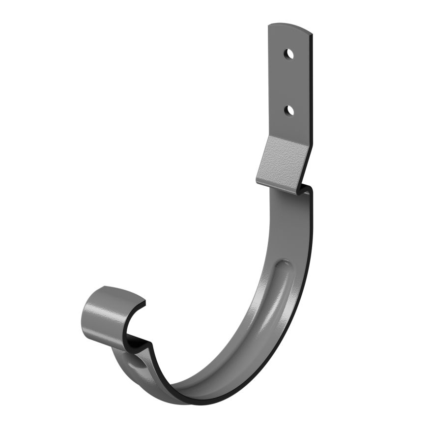 Короткий карнизный крюк Docke Stal Premium в графитовом цвете купить в Сочи