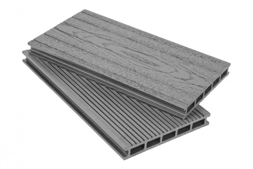 Террасная доска ДПК I-Techplast 160*22мм Серый купить в Сочи