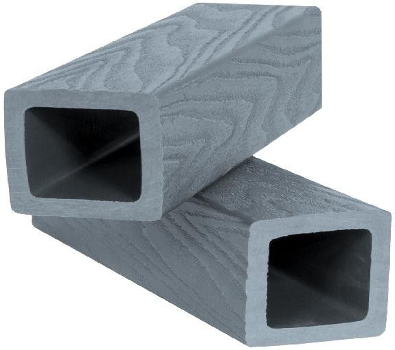 Балясина из ДПК Polivan SINGARAJA с 3D текстурой дерева, серый цвет. купить в Сочи