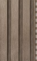 Сайдинг Ю-Пласт, Тимберблок, Рейка фасадная, Орех светлый