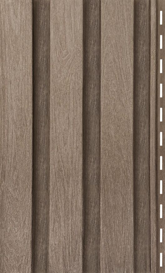 Сайдинг Ю-Пласт, Тимберблок, Рейка фасадная, Орех светлый купить в Сочи