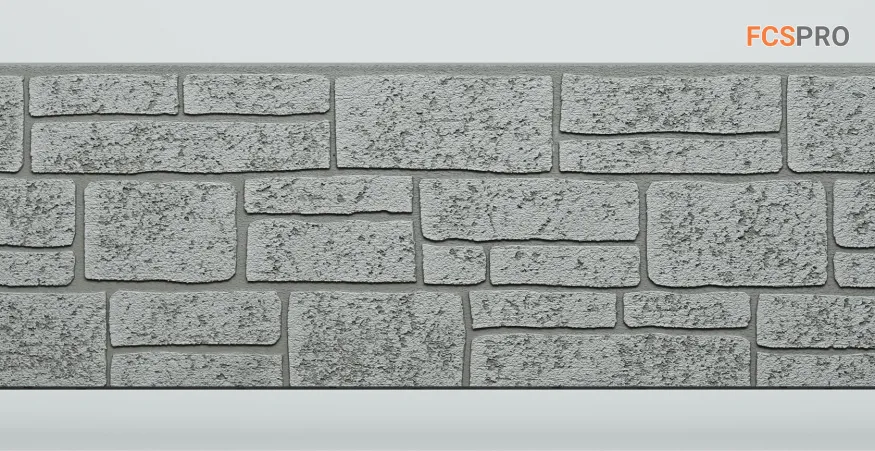 Фиброцементные панели FCS Simple АА6 (под камень) купить в Сочи