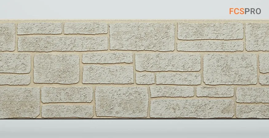 Фиброцементные панели FCS Simple АА6 (под камень) купить в Сочи