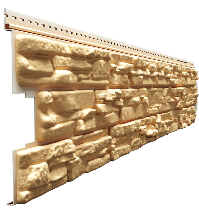 Виниловый сайдинг Docke, Rocky, Пекан купить в Сочи