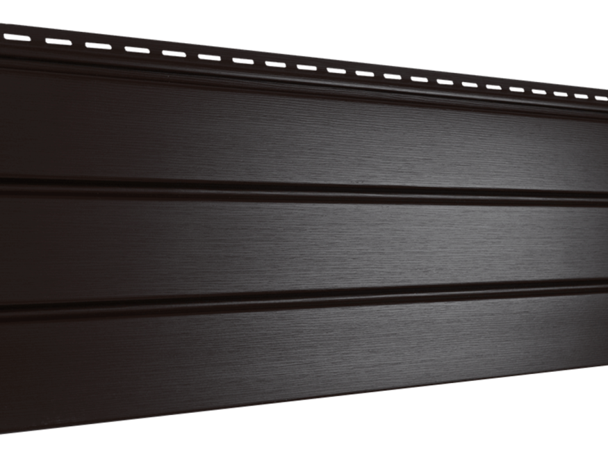 Софит PRO классический Ю-пласт, Коричневый (без перфорации) купить в Сочи