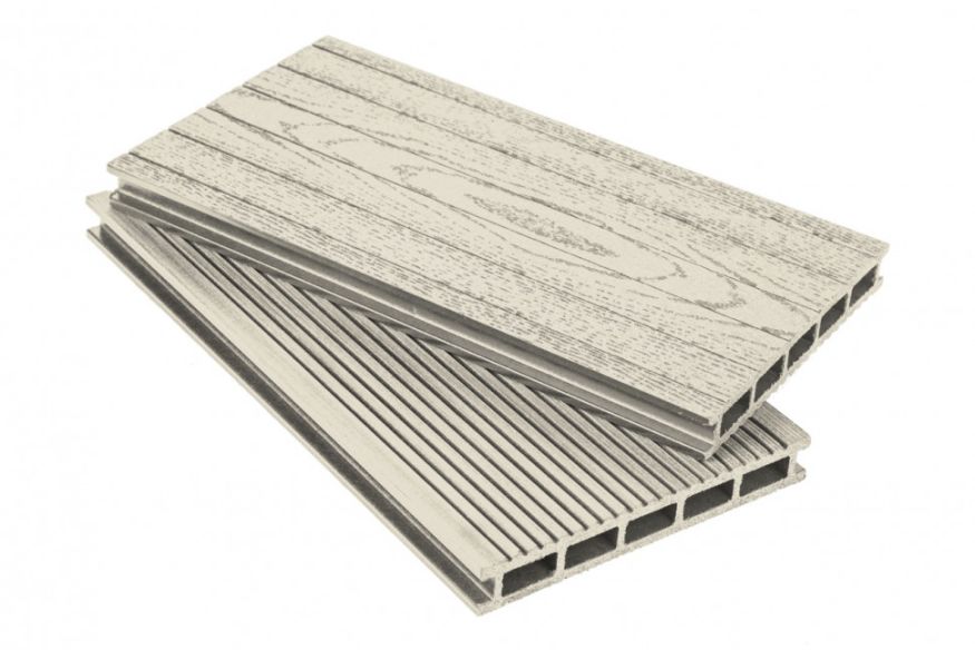 Террасная доска ДПК I-Techplast 160*22мм Слоновая кость купить в Сочи