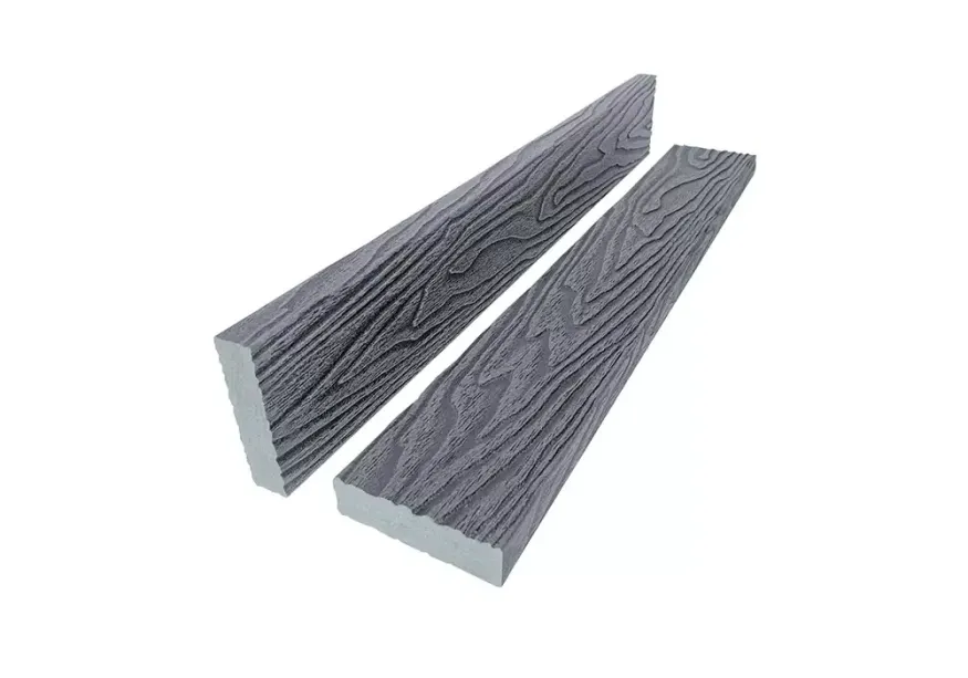 Брус лавочный 3D-тиснение 20×80 — Серый купить в Сочи