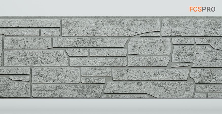 Фиброцементные панели FCS Simple АА7 (под камень) купить в Сочи