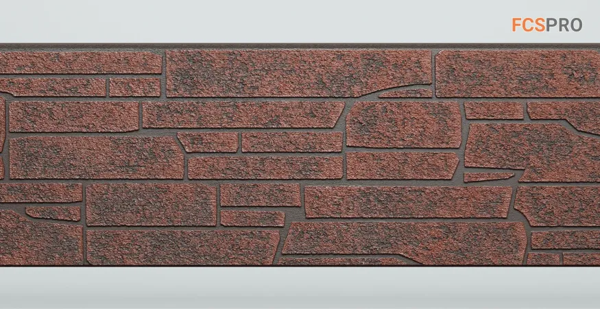 Фиброцементные панели FCS Simple АА7 (под камень) купить в Сочи