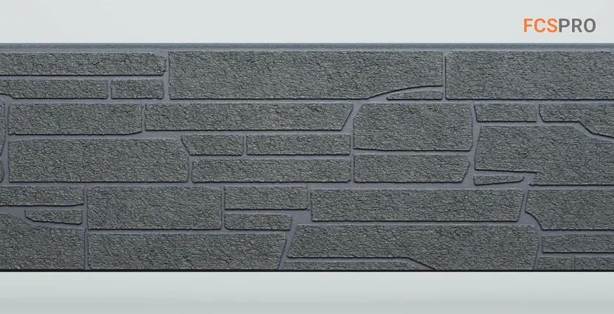 Фиброцементные панели FCS Simple АА7 (под камень) купить в Сочи