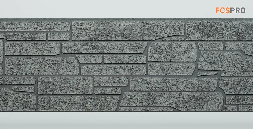 Фиброцементные панели FCS Simple АА7 (под камень) купить в Сочи