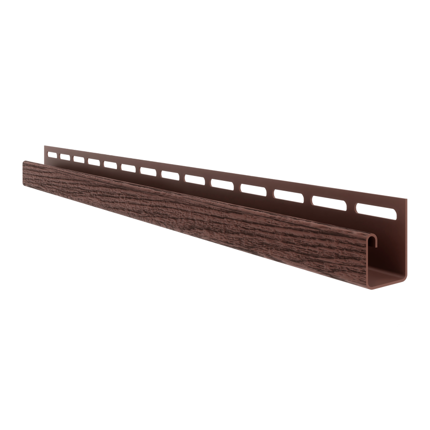 Планка J-профиль Технониколь Фактур, Орех купить в Сочи