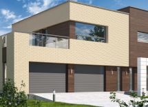 Фасадные термопанели Аляска серия Элевация 01. Krem glatt