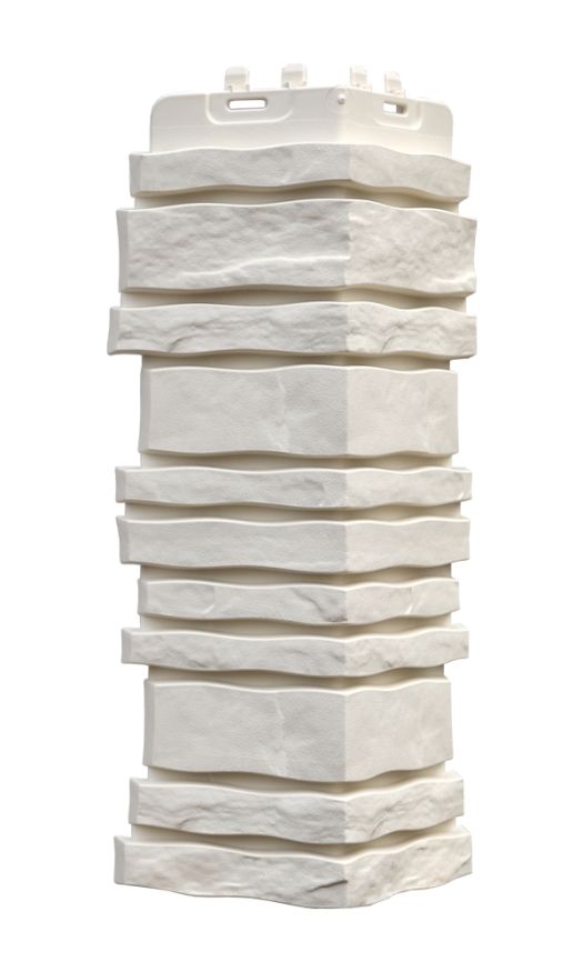 Угол наружный Grand Line, Сланец Classic, Молочный купить в Сочи