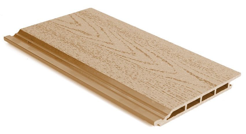 Фасадная панель ДПК АЙ-ТЕХПЛАСТ бронзового цвета купить в Сочи