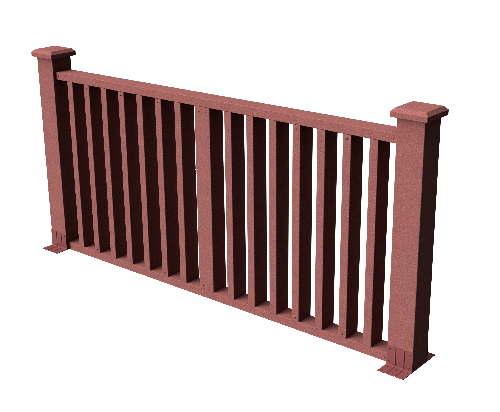 Декоративное ограждение из ДПК GRINDERDECO Риальто мербау купить в Сочи