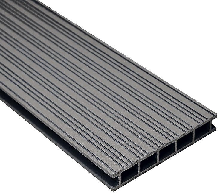 Террасная доска из ДПК Faynag Premium VELVET-ZEBRA - Цвет графит купить в Сочи