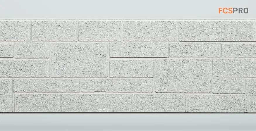 Фиброцементные панели FCS Simple АА8 (под кирпич) купить в Сочи