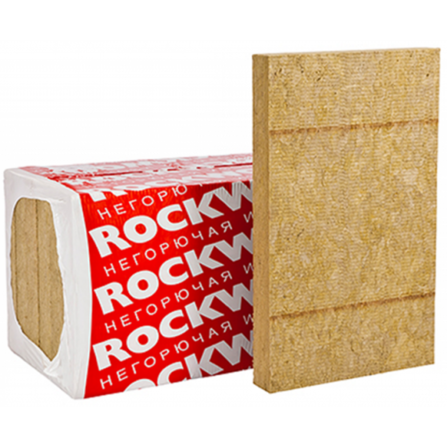 Утеплитель Венти Баттс 50х600х800 Rockwool купить в Сочи