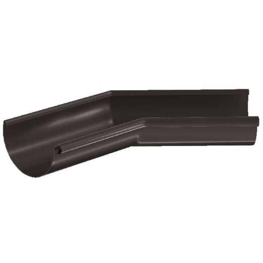 Угол желоба внутренний 135° Aquasystem RR 32 Тёмно-коричневый 150/100 купить в Сочи