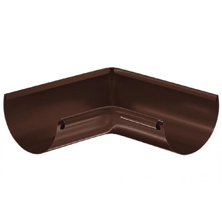 Внутренний угол желоба 90° Aquasystem, коричневый RAL 8017, 125/90 купить в Сочи