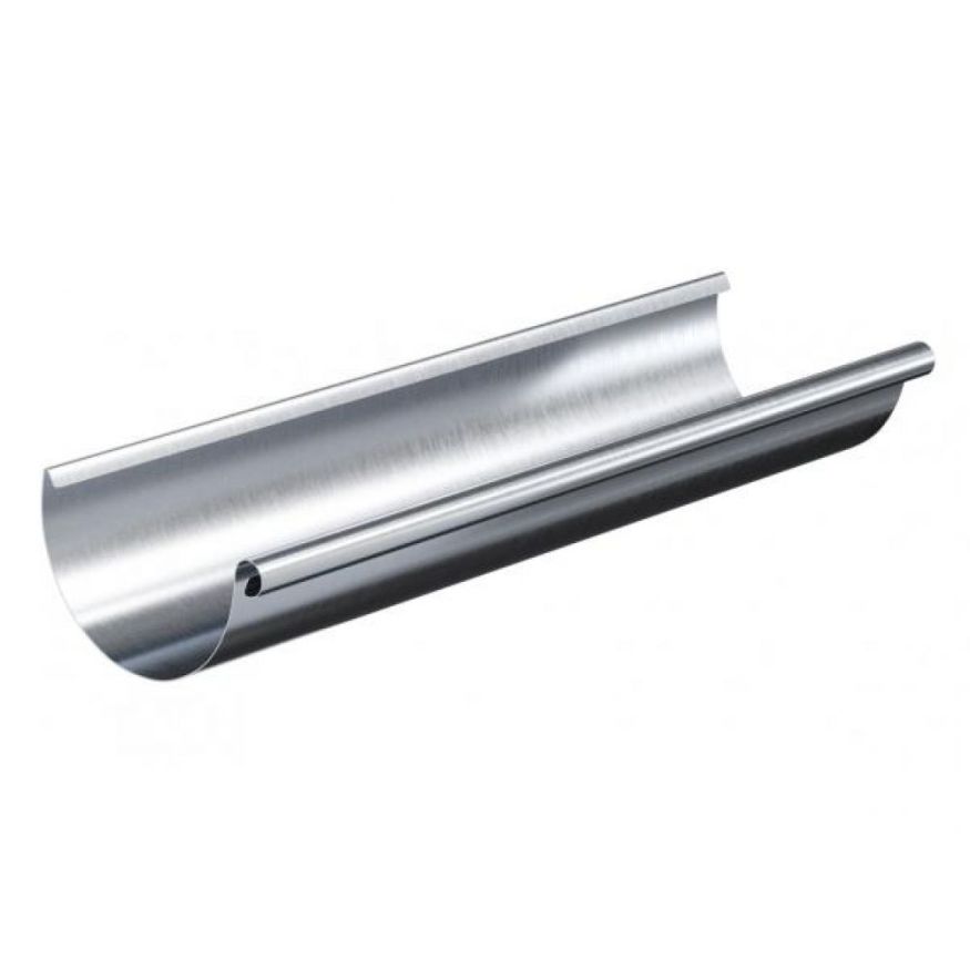 Водосточный желоб Aquasystem 3.00 м, оцинкованный 125/90 купить в Сочи