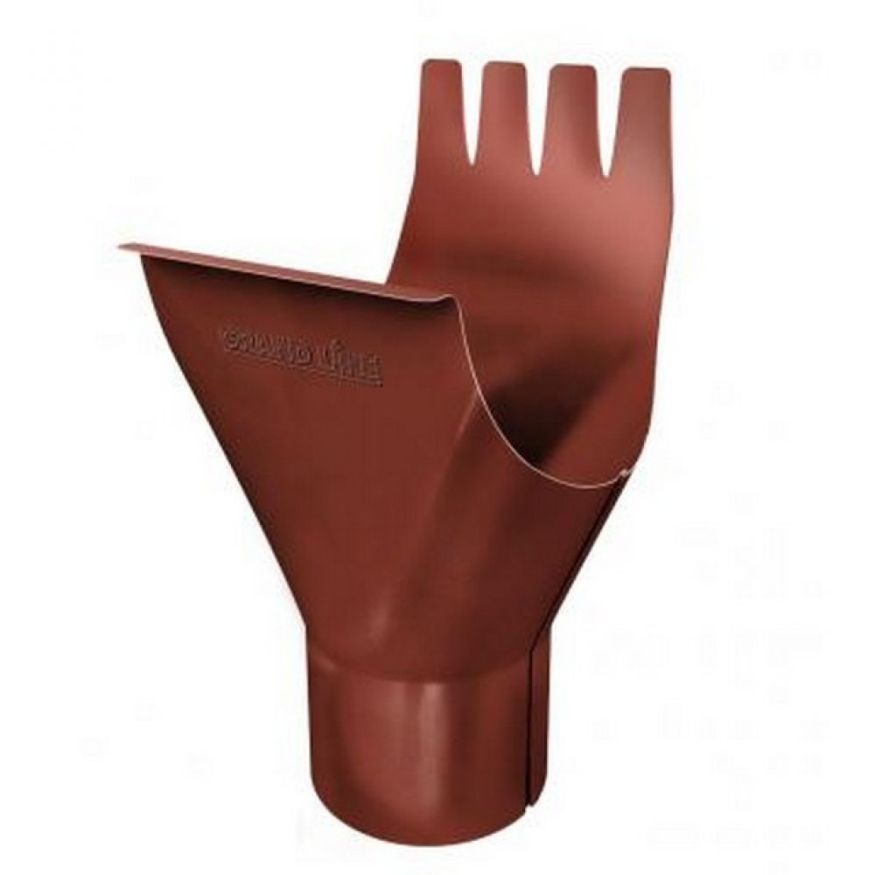 Водосточная воронка Grand Line, цвет Кирпичный (RAL 8004) купить в Сочи