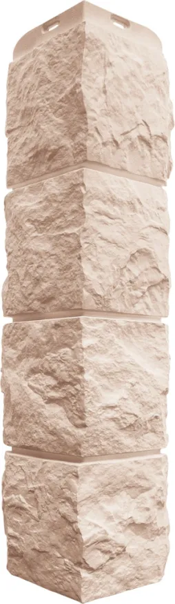 Наружный угол Альта-Профиль, Туф ЭКО, Кремовый купить в Сочи