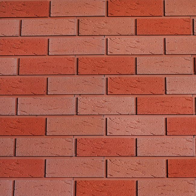 Фасадная плитка Кирисс Фасад, Гладкий кирпич с фаской и швом №15 купить в Сочи
