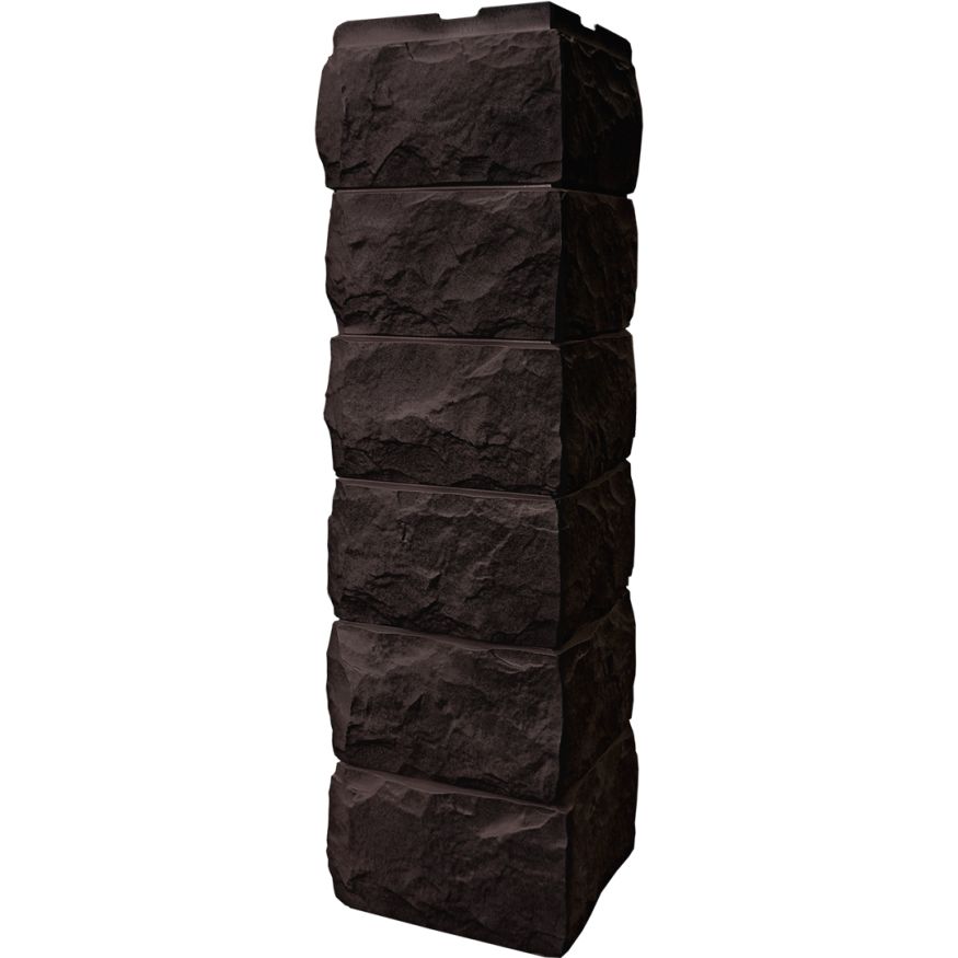 Наружный угол FineBer Скол, Темно-коричневый купить в Сочи