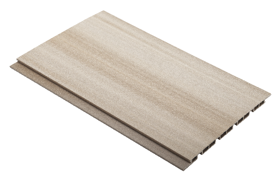 Фасадная панель GRINDERDECO, ДПК, двухсторонняя, Дуб выбеленный. купить в Сочи