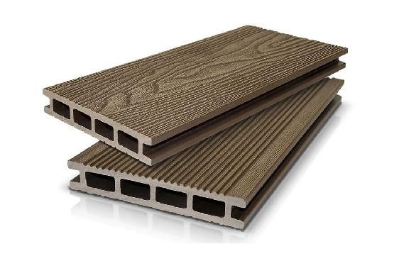 Террасная доска 3D GardenParkett с мелким вельветом, светло-коричневого оттенка купить в Сочи