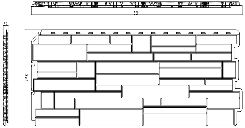 Фасадная панель Альта-Профиль Скалистый Камень Тибет купить в Сочи