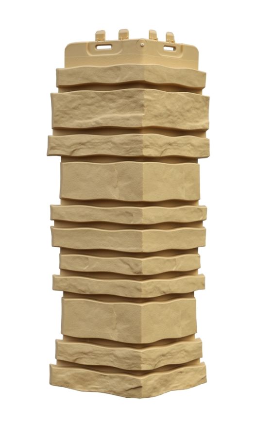 Угол наружный Grand Line, Сланец Classic, Песочный купить в Сочи