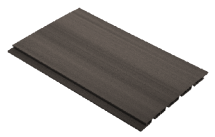 Фасадная панель GRINDERDECO, ДПК, двусторонняя, цвет Венге