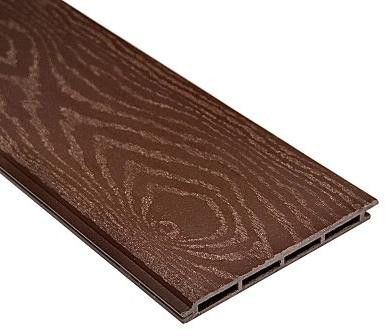 Фасадная доска ДПК Faynag Premium Fusto Bаgnato - Шоколадный цвет купить в Сочи