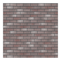 Битумная фасадная плитка Технониколь HAUBERK кирпич Мраморный, 2 кв.м.