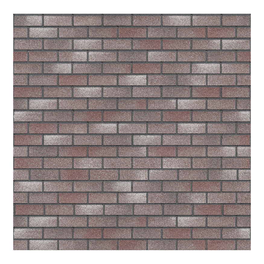 Битумная фасадная плитка Технониколь HAUBERK кирпич Мраморный, 2 кв.м. купить в Сочи